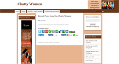 Desktop Screenshot of chattywomen.com